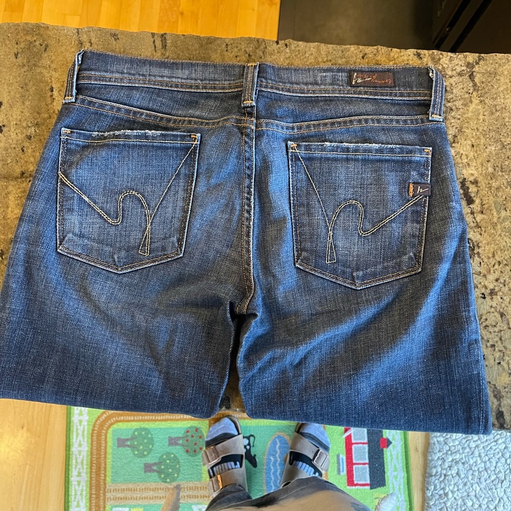 Citizens of Humanity bootcut flare dark wash jeans denim size 27